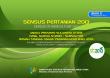 Sensus Pertanian 2013 Angka Provinsi Sulawesi Utara Hasil Survei St2013-Subsektor Rumah Tangga Usaha Penangkapan Ikan, 2014
