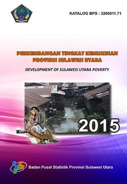Perkembangan Tingkat Kemiskinan Provinsi Sulawesi Utara 2015