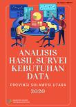 Analisis Hasil Survei Kebutuhan Data Provinsi Sulawesi Utara 2020