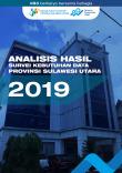 Analisis Hasil Survei Kebutuhan Data Provinsi Sulawesi Utara 2019